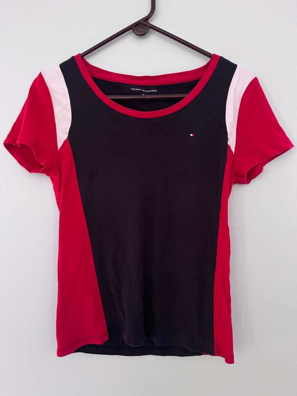 Tommy Hilfiger Medium Red,White,Blue Top